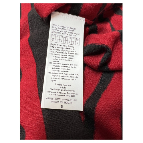PERSONA by Marina Rinaldi maglia donna girocollo marrone 23.13052 ACERO 52% viscosa 30% poliestere 18% poliammide