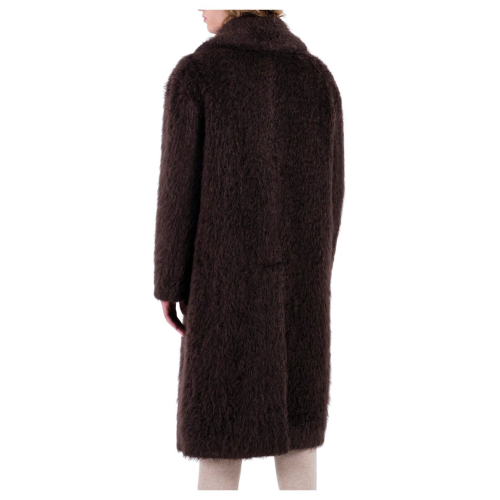 PIACENZA CASHMERE brown double-breasted man coat 5982 MADE IN ITALY