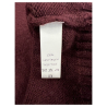 PIACENZA CASHMERE men's burgundy high neck sweater soft effect 10473 100% wool MADE IN ITALY