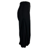 TADASHI pantalone donna tessuto tecnico nero TPE215066 MADE IN ITALY