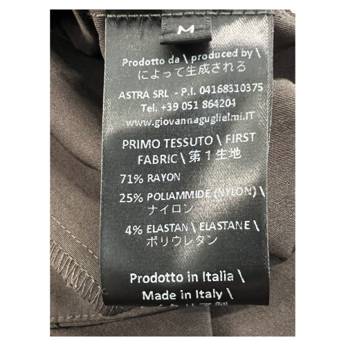 TADASHI pantalone donna tessuto tecnico marrone TAI21K5066  MADE IN ITALY