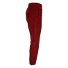 4.10 by BottegaChilometriZero red corduroy women's trousers DD22674 OPICINA MADE IN ITALY