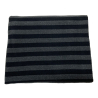 NEIRAMI women's maxi scarf stripes black/grey art AC09ST- N/W2 MADE IN ITALY