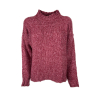 LA FEE MARABOUTEE maglia donna girocollo melange FE-PU-RALICE   MADE IN ITALY