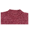 LA FEE MARABOUTEE maglia donna girocollo melange FE-PU-RALICE   MADE IN ITALY