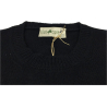 copy of IRISH CRONE man dove-gray  sweater 100% wool MADE IN ITALY