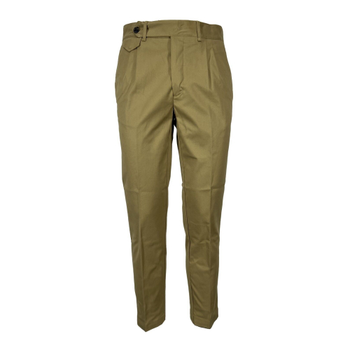 WHITE SAND beige man trousers WSU02 173 LUKE 98% cotton 2% elastane MADE IN ITALY