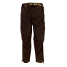WHITE SAND comfortable dark brown men's trousers treated used WSU69 05-DT 97% cotton 3% elastane MADE IN ITALY