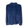 TREBARRABI women's unlined jacket in light blue corduroy BENE RESIA MADE IN ITALY