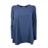 TREBARRABI flared t-shirt in winter cotton TENDA JCO MADE IN ITALY