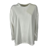 TREBARRABI woman t-shirt with slits winter cotton TIMO JCO MADE IN ITALY