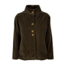 4.10 by BottegaChilometriZero women's brown corduroy box jacket DD22614 MADE IN ITALY