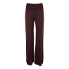 HUMILITY 1949 woman palazzo trousers in HE-PA-SAGA knitwear MADE IN ITALY