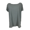NEIRAMI t-shirt donna scollo tondo over T369JE-N/S1 94% cotone 6% elastan MADE IN ITALY