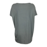 NEIRAMI t-shirt donna scollo tondo over T369JE-N/S1 94% cotone 6% elastan MADE IN ITALY