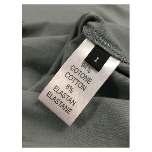 NEIRAMI t-shirt donna scollo tondo over T369JE-N/S1 94% cotone 6% elastan MADE IN ITALY