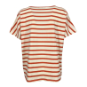 NEIRAMI women's striped t-shirt T559ST-N/S2 94% cotton 6% elastane MADE IN ITALY