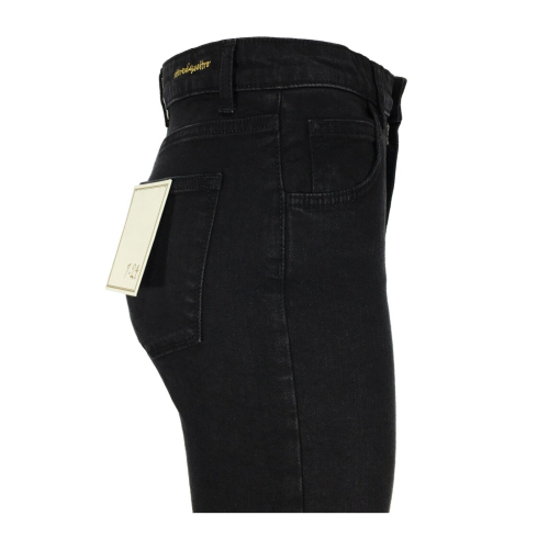 7.24 jeans donna nero LAILA BLACK 98% cotone 2% elastan MADE IN ITALY
