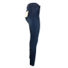 7.24 dark denim woman jeans LAILA BLUE 98% cotton 2% elastane MADE IN ITALY
