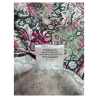 IL THE DELLE 5 abito donna fuxia/verde PABLO 56ST TAPESTRY PINK 100% poliestere MADE IN ITALY