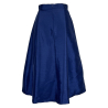 KARTIKA women's shantung skirt model corolla art 6805-K9530/01 MADE IN ITALY
