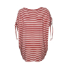 PERSONA by Marina Rinaldi N.O.W line white/red striped women's t-shirt 21.7732022 SEME