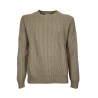 TERZO FUSO 1952 English rib men's sweater SP028 90% wool 10% cashmere MADE IN ITALY