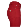 SEMICOUTURE red cotton woman jeans CNTY15 MADE IN ITALY