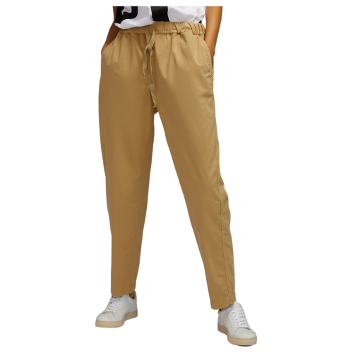 SEMICOUTURE pantalone donna Y3SO04 BUDDY 97% cotone 3% elastan MADE IN ITALY