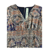 IL THE DELLE 5 women's multicolor blue fantasy long dress KABIRYA 02ST TAPESTRY MADE IN ITALY