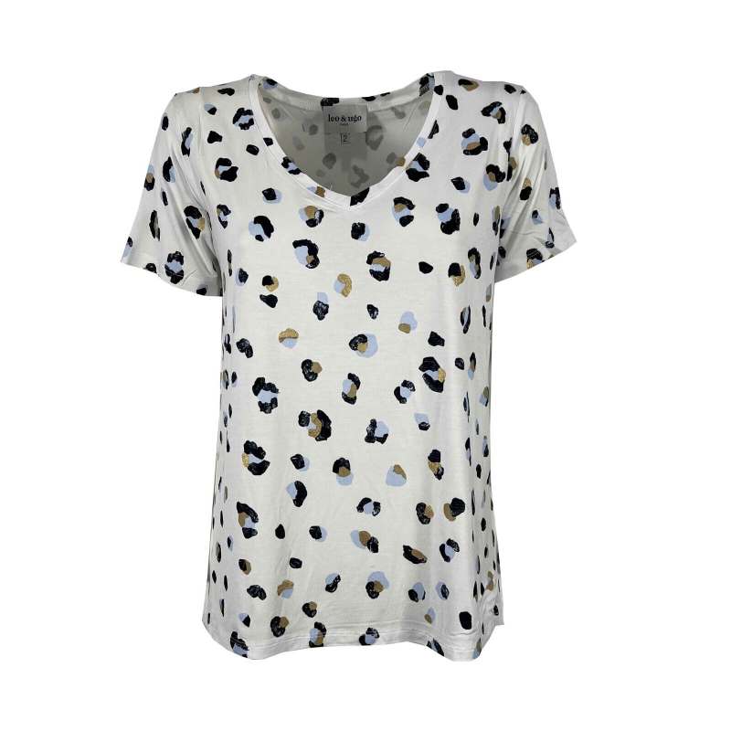 T-SHIRT DONNA ORVEN IN COTONE BIANCA