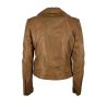 CENSURED women's leather jacket model JW FLOR P LASP 100% leather