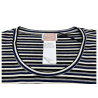 PERSONA By Marina Rinaldi linea N.O.W t-shirt donna righe nero/blu/bianco/grigio 23.7973082 VANDA