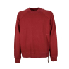 MADSON by BottegaChilometriZero men's brushed sweatshirt DU22755 100% recycled cotton MADE IN ITALY