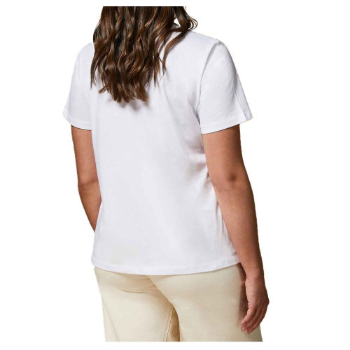 MARINA SPORT by Marina Rinaldi t-shirt donna bianca scollo ampio  31.5971223 VAGONE