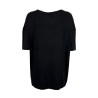 PERSONA by Marina Rinaldi t-shirt donna nera 31.1972063 VALIDO 97% viscosa 3% elastan