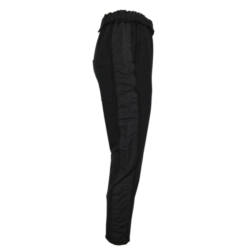 SOKO NI INAI woman trousers brushed fleece 95% cotton 5% elastane MADE IN ITALY