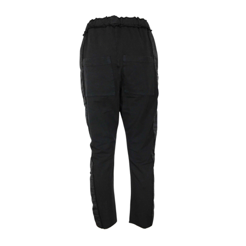 SOKO NI INAI woman trousers brushed fleece 95% cotton 5% elastane MADE IN ITALY