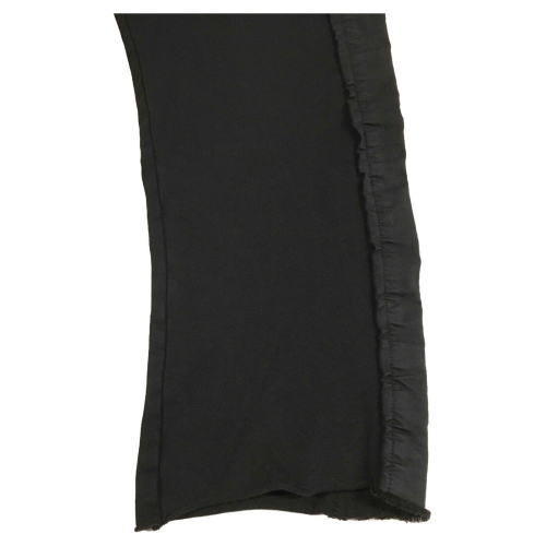 SOKO NI INAI woman trousers brushed fleece 95% cotton 5% elastane MADE IN ITALY