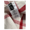 NEIRAMI women's long cream checked red jacket C712EV MADE IN ITALY