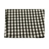 NEIRAMI women's white/military checked trousers mod egg with pences P746SA MADE IN ITALY