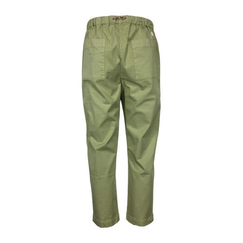 MADSON by BottegaChilometriZero pantalone uomo tessuto chevron DU21315 DUQUESA MADE IN ITALY