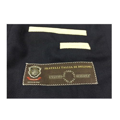 LUIGI BIANCHI MANTOVA man jacket mod TRAVELLING JACKET Blue