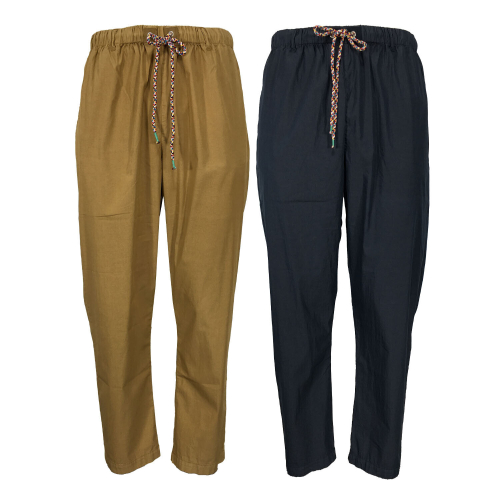 MADSON by BottegaChilometriZero cotton trousers DU21317 SULLY PANTS MADE IN ITALY