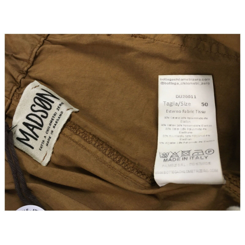 MADSON by BottegaChilometriZero pantalone fatigue bruciato DU20011 FATIGUE SULLY MADE IN ITALY