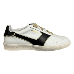 PANTOFOLA D'ORO white/black...