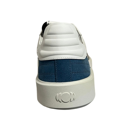 PANTOFOLA D’ORO scarpa uomo pelle bianco/grigio/nero/azzurro LLG9WU 100% pelle MADE IN ITALY