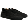 PANTOFOLA D'ORO black/orange nubuck man shoe LLG7KU 100% leather MADE IN ITALY