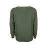 FERRANTE men's green cotton round neck sweater U25104 100% cotton MADE IN ITALY