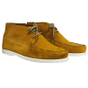 ICON LAB Men's shoe col. ocher 4000 p 100% suede MADE IN ITALY